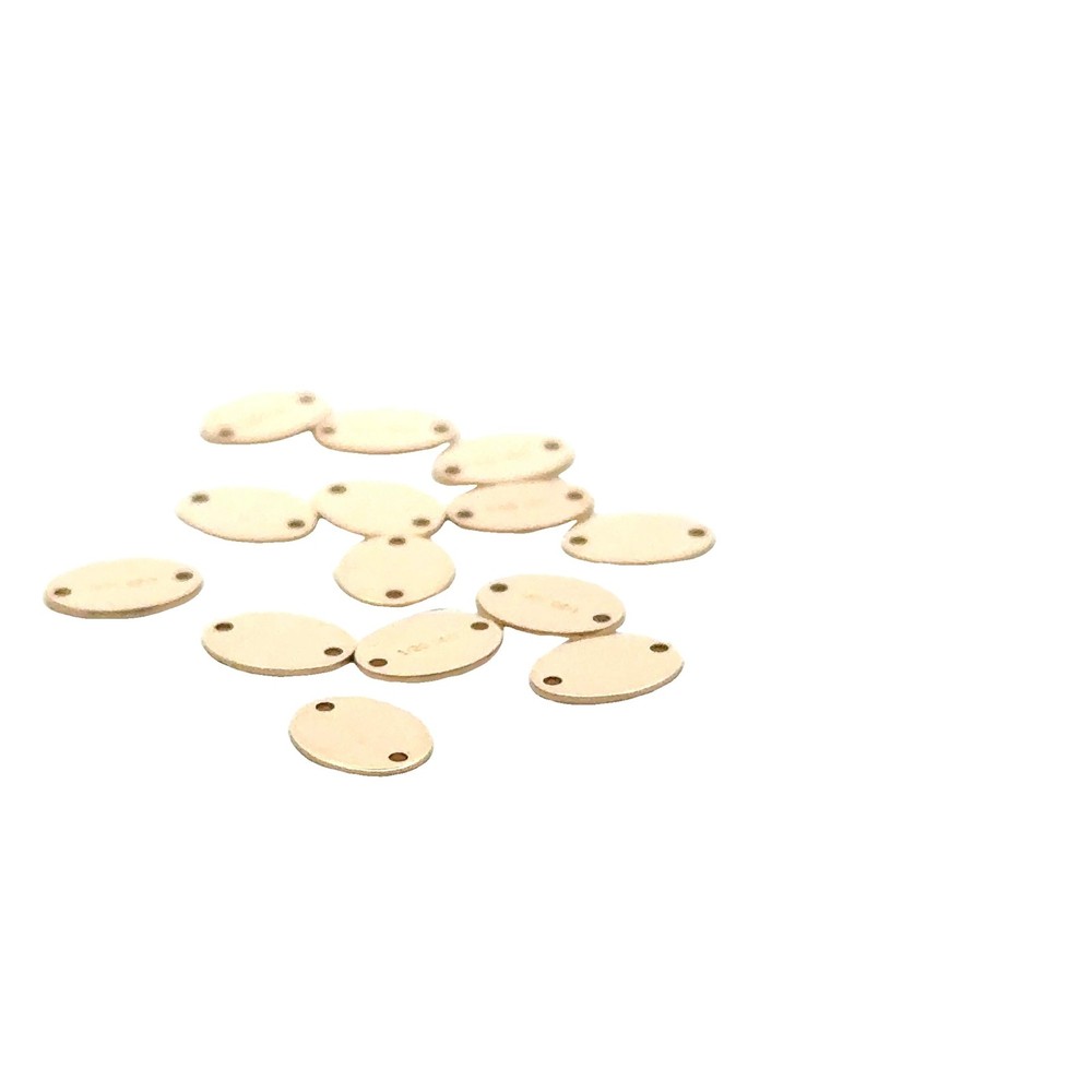 Oval Quality Tag, 14K Gold Filled# X15GF