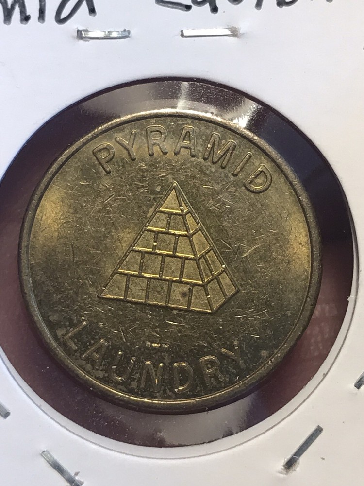 Laundry Token - Pyramid Laundry - Mendham, New Jersey