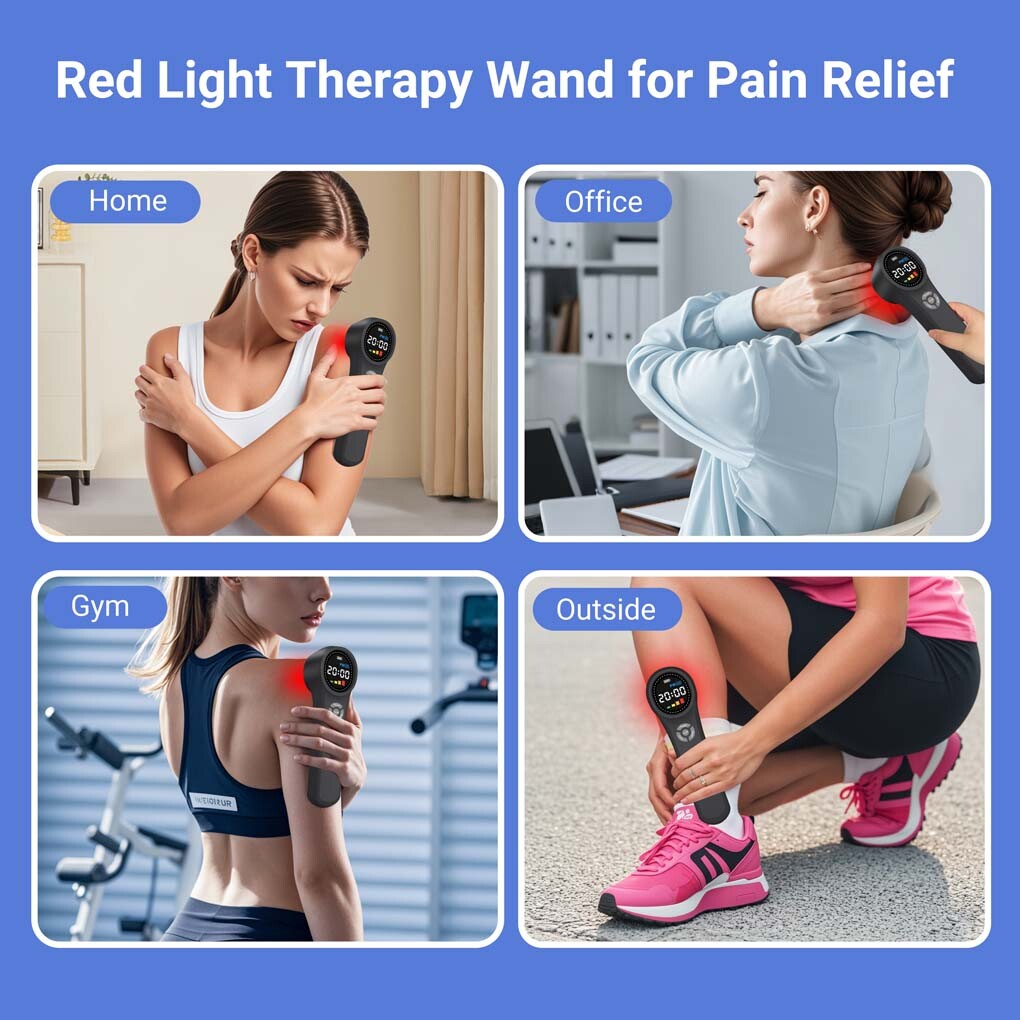 Medical 1760mW Cold Laser Therapy Device Class4 Human Horses Dogs Pain Relief