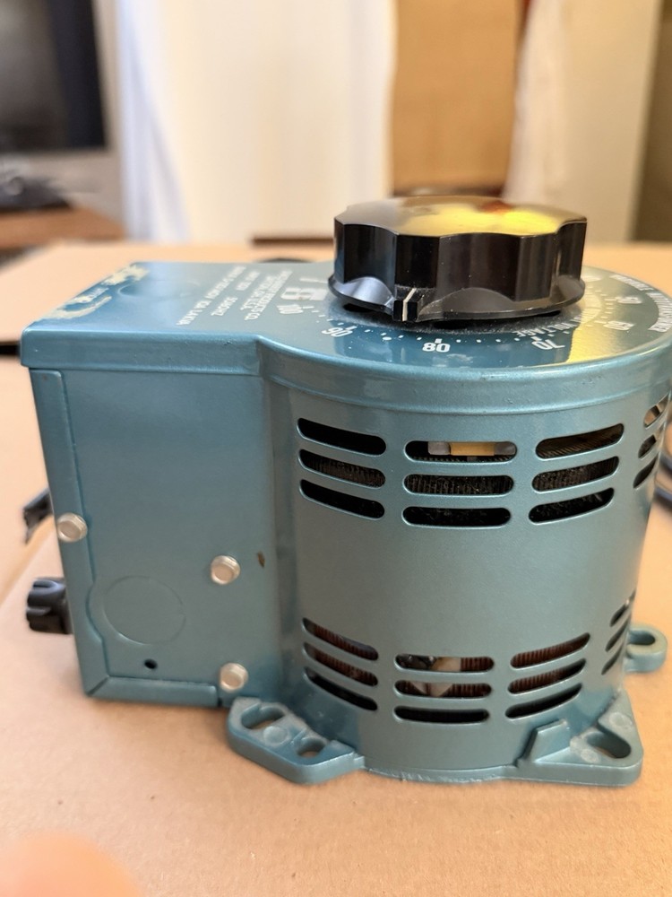 Staco Energy Variable Autotransformer Type 2PF 1010 0-120V/140V 120V Input