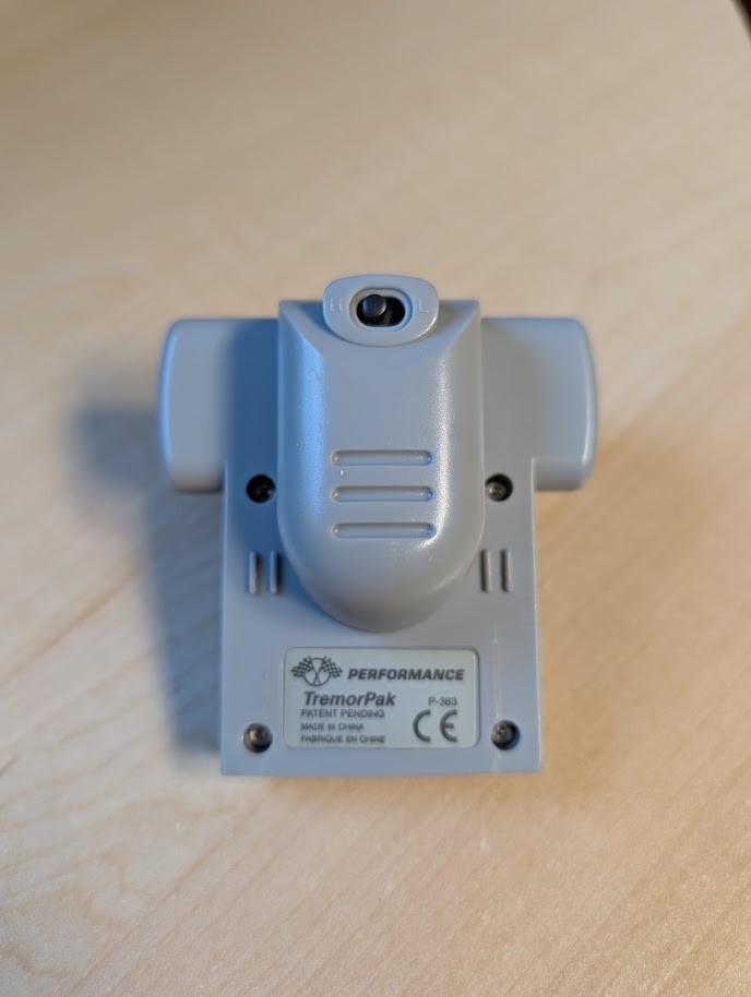Tremor Pak Nintendo 64 N64 Controller Rumble Pak Pack Performance