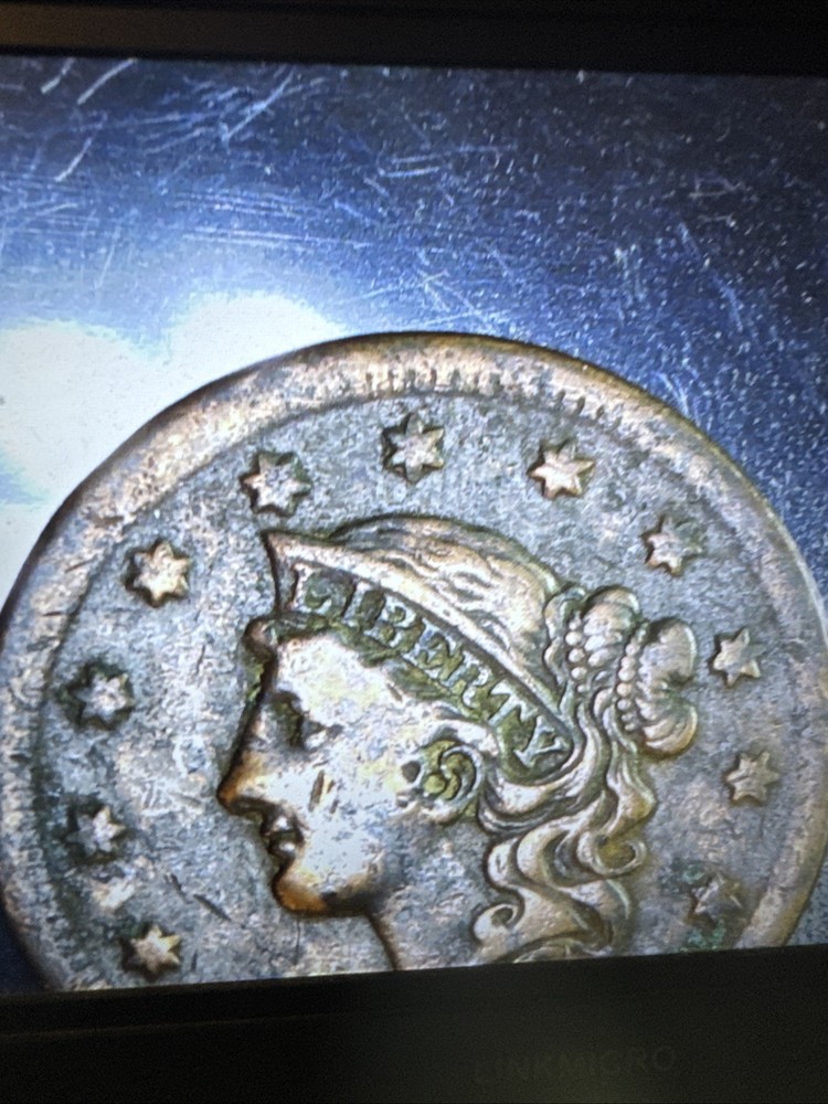 1839 Large Cent Matron Head / Silly Head Rarer Coin