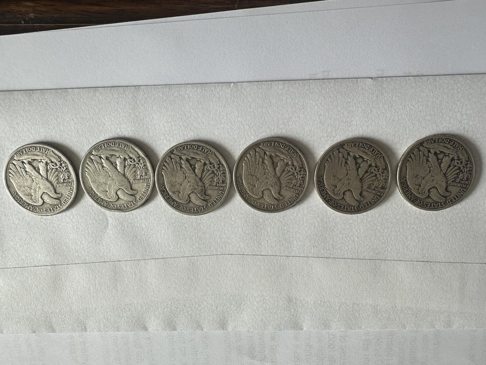 silver half dollar walking liberty coins us