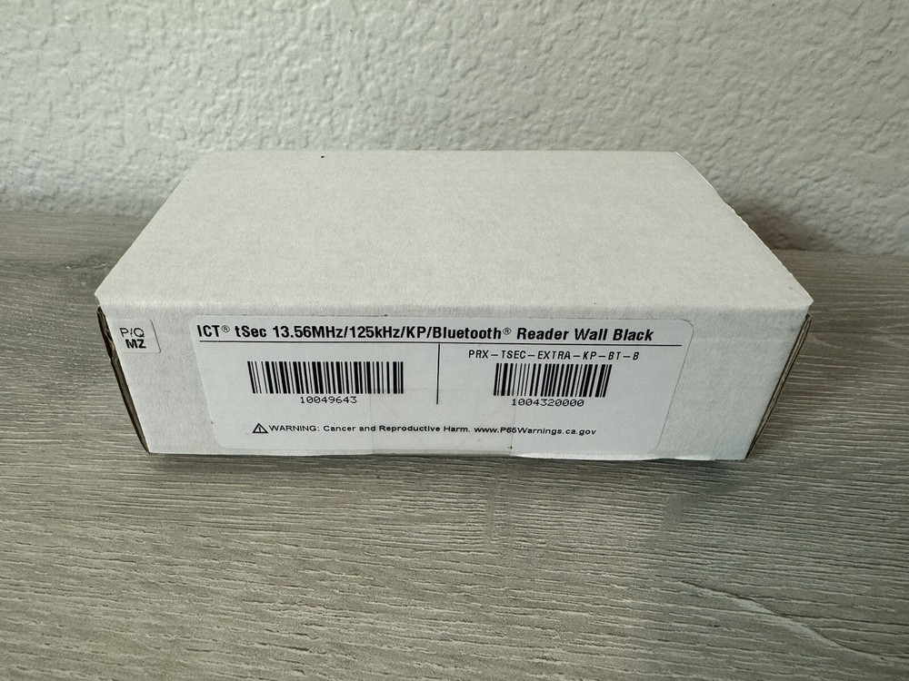 ICT PRX-TSEC-EXTRA-KP-BT-B tSec extra RFID card reader -Sealed Box-