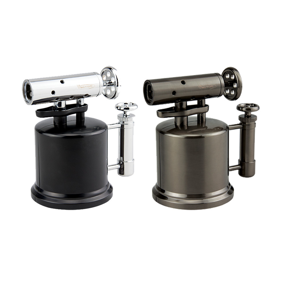 Vector Quadpump 4-Flame Tabletop Torch Lighter 14k ft Altitude 2600F