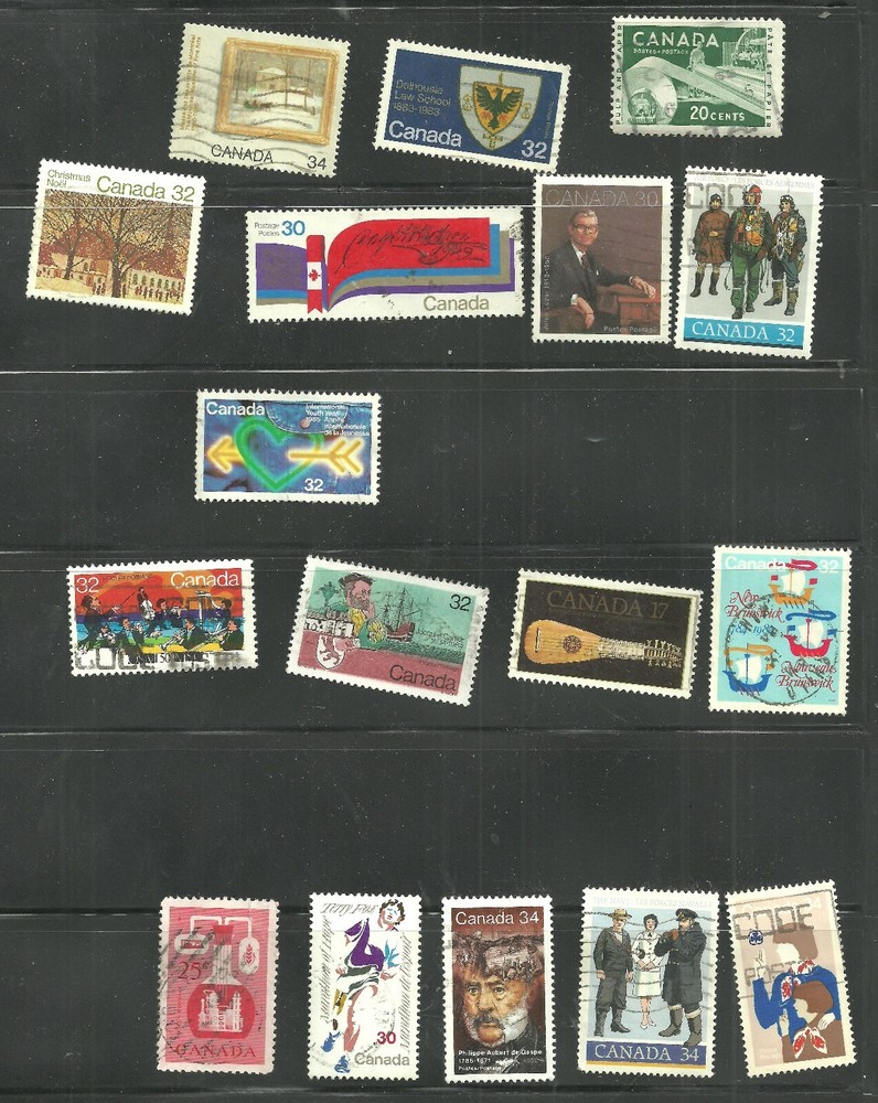 Canada 100 Different Commemoratives Plus Three 100+ Years Old