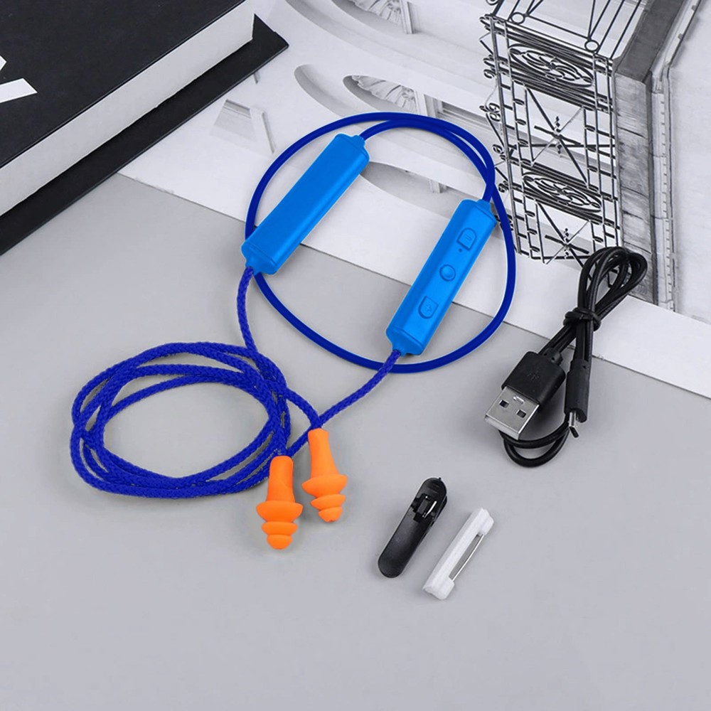 Noise Isolating Bluetooth Earbuds Hidden In-Ear Headphones for Work Construction