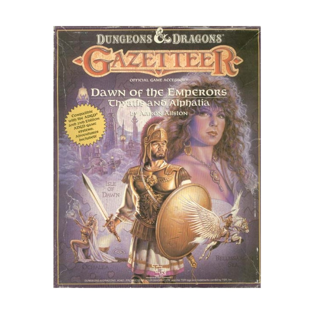 TSR Basic D&D Gazetteer - Dawn of the Emperors VG/EX