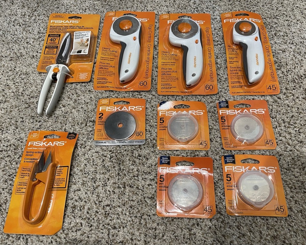 Fiskars Cutters, Snips and Replacement Blades