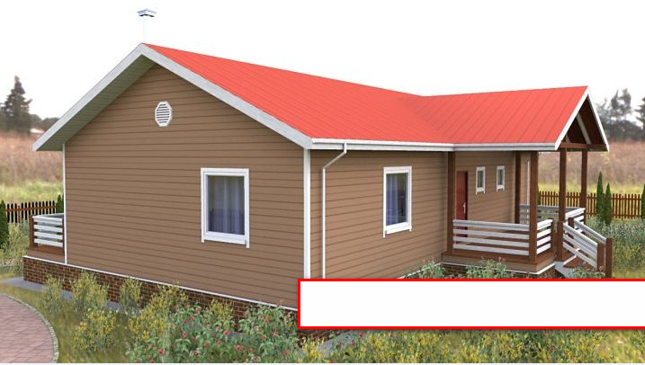 Construction Drawings/ DESIGN / PLANS /Frame house project Pinega-102