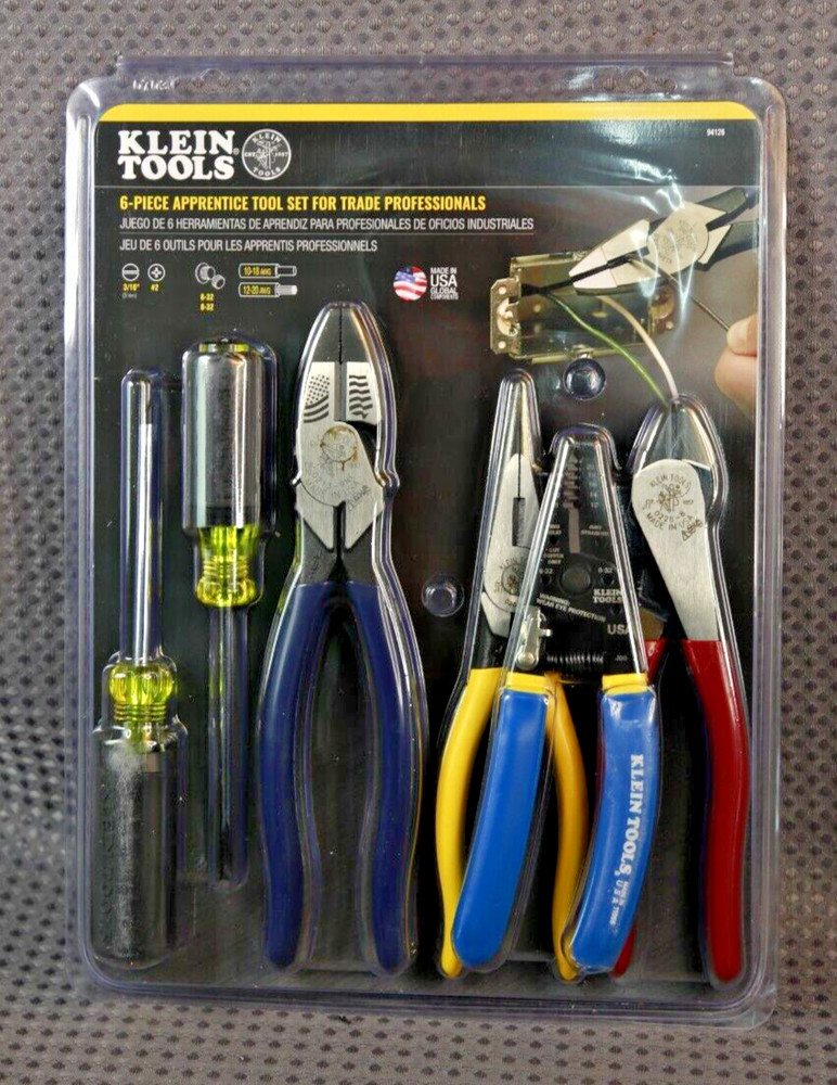 Klein Tools 94126 6-Piece Apprentice Tool Set
