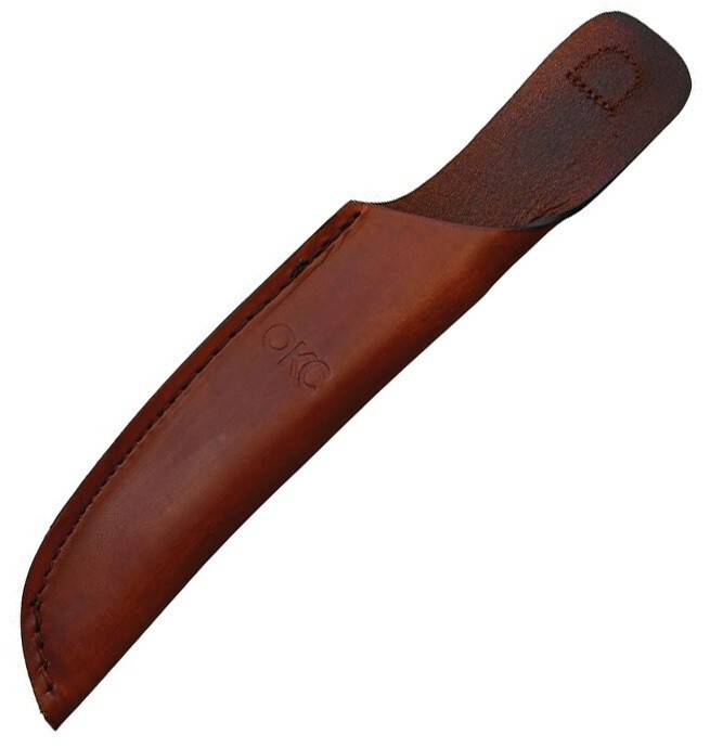 Old Hickory Hunting Fixed Knife 5.5" Carbon Steel Full Tang Blade Wood Handle