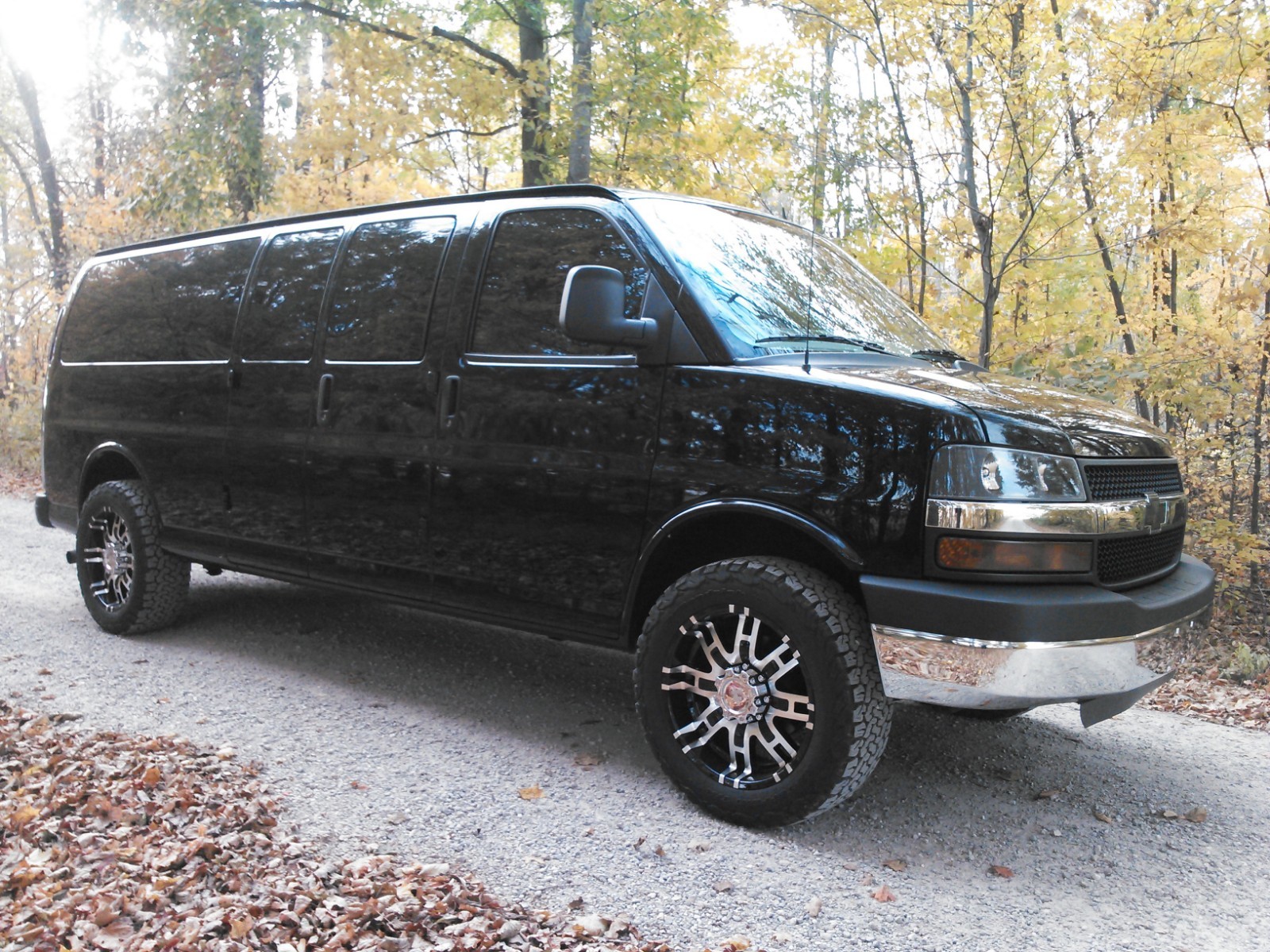 2003-2023 Chevy Express GMC Savana Billet 2" Front Van Lift Kit 4x2 *ORIGINAL*