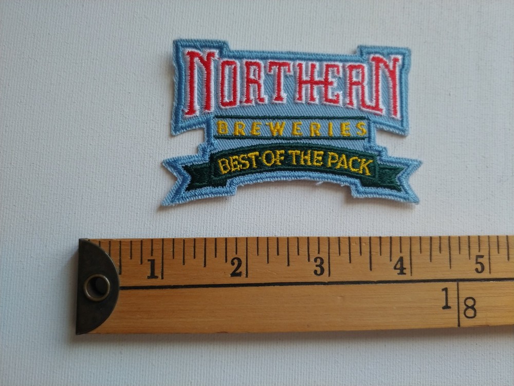 * 80S NORTHERN BREWERIES  BREWERY BEER  PATCH CREST ECUSSON *