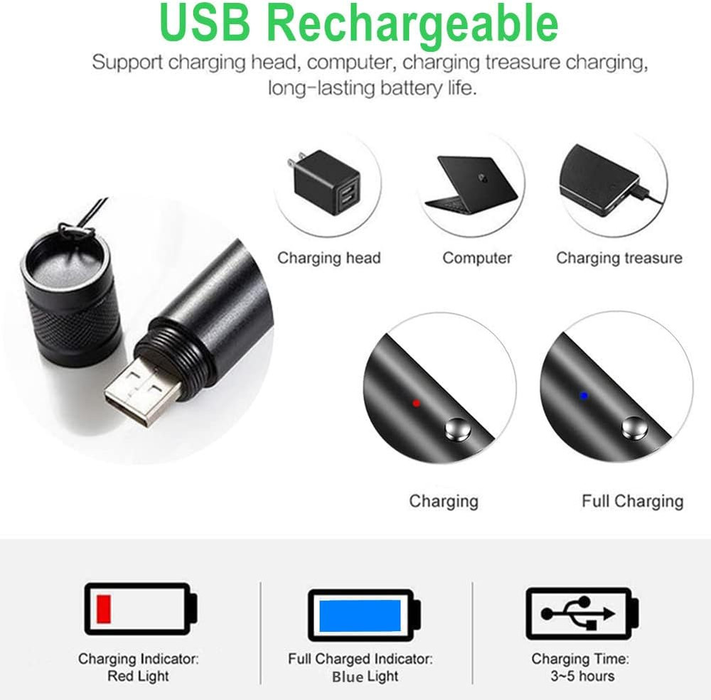 Laser Pointer High Power, Rechargeable Long Range Green Laser Pointer Indicator