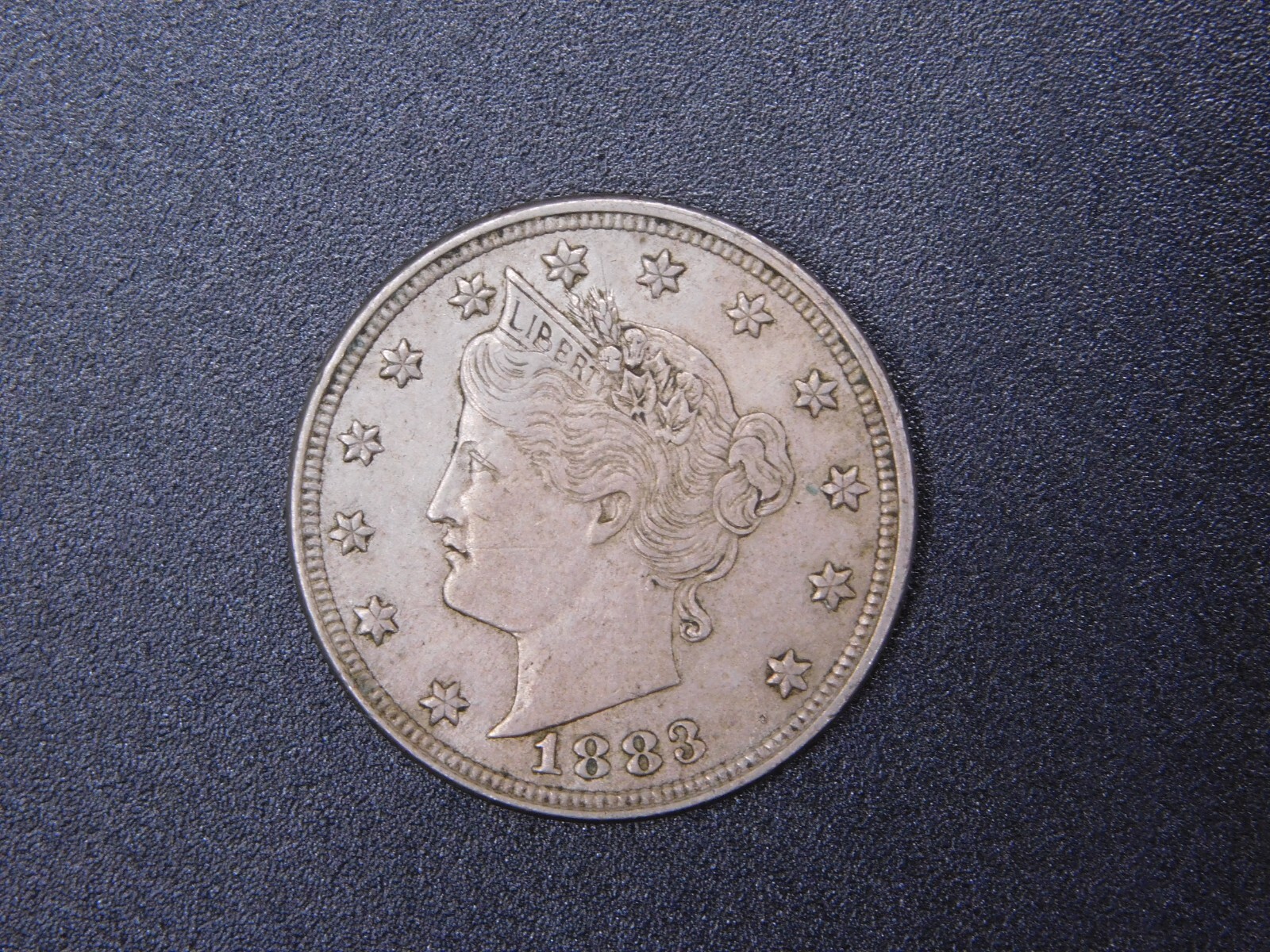 US COIN 1883 LIBERTY NICKEL NO CENTS