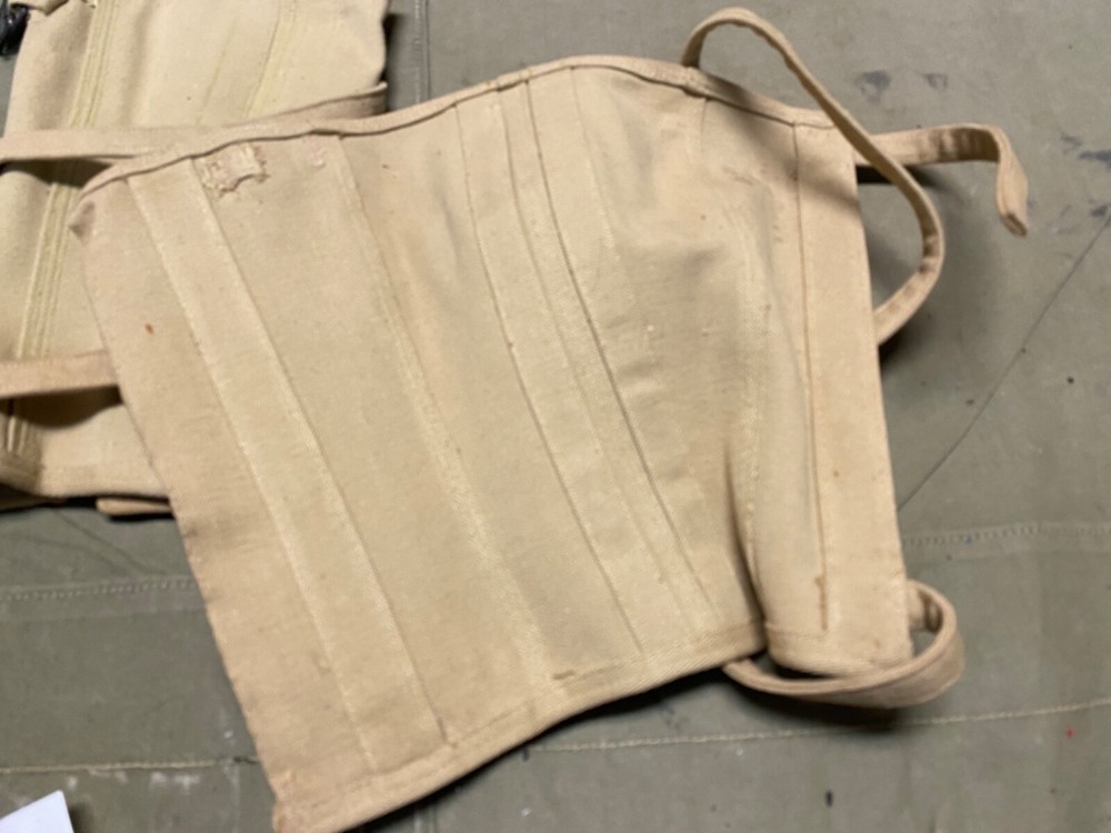 ORIGINAL WWI US ARMY M1908 COMBAT FIELD LEGGINGS- SIZE 1