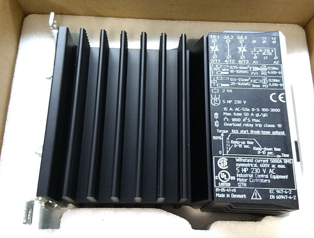 DANFOSS 037N0037 SOFT STARTER MOTOR CONTROLLER MCI 15 (B312)