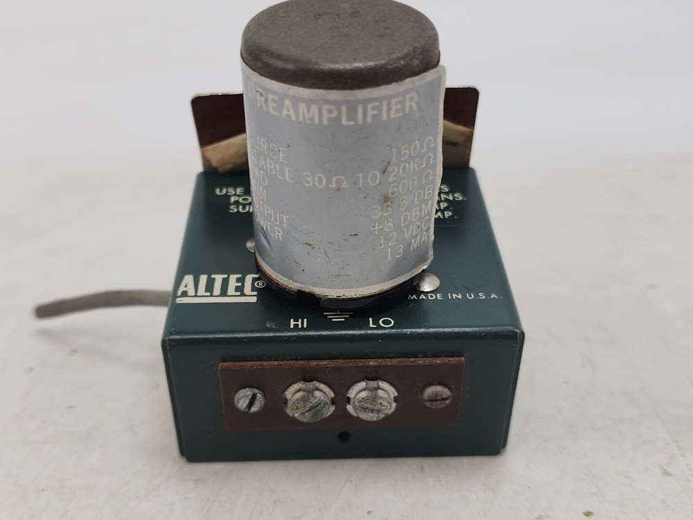 Vintage Altec 14799A Mixer Module 1578A Transistor Preamplifier #3