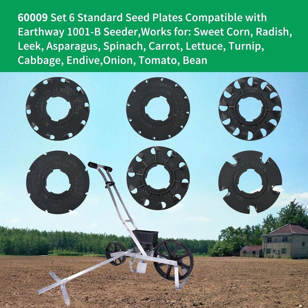 6-Pack - EarthWay 60009 Standard Seed Plates