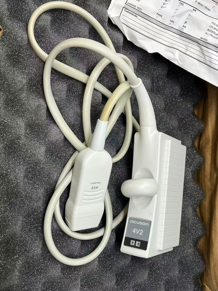 ACUSON 4V2 VECTOR ARRAY ULTRASOUND TRANSDUCER PROBE with box