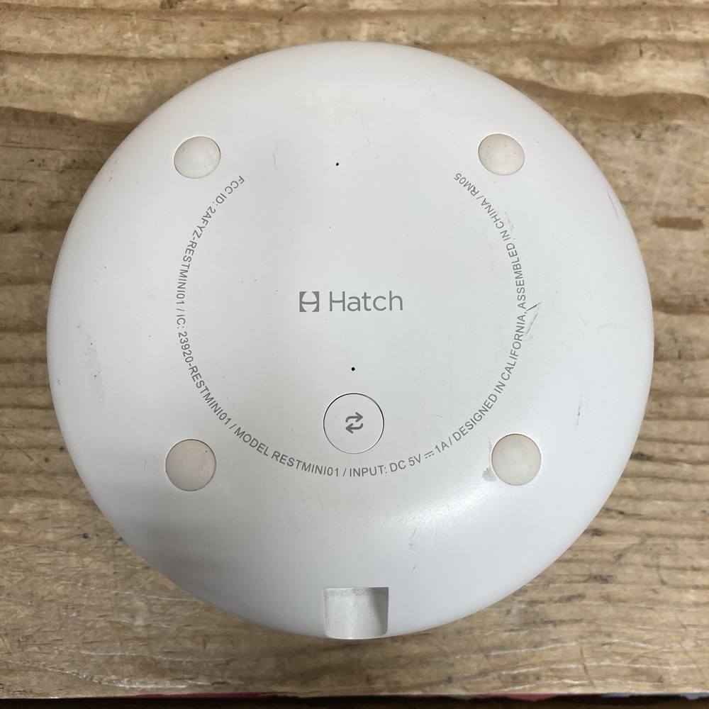 Hatch Rest Mini 01 Sound Machine RESTMINI01 with Power Supply