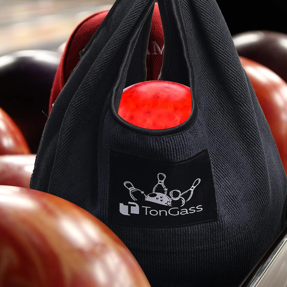 (3-Pack Giant Microfiber Bowling Ball Seesaw Towel, Machine Washable Microfiber