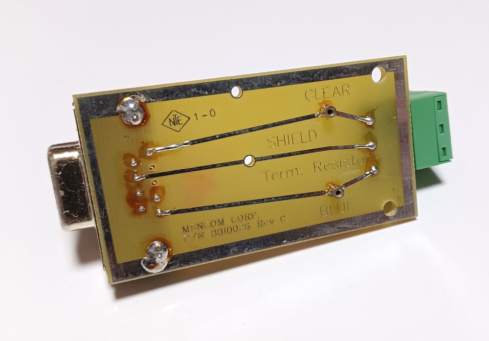 Mencom 8010026 Interface Panel Programming Port Connector Board Assembly - New