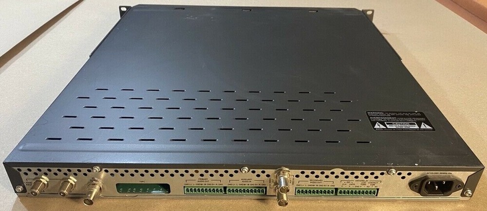 SISCO D9859 PROFESSIONAL ADVANCED RECEIVER STREAMING VIDEO TRANSCODER SATELLITE