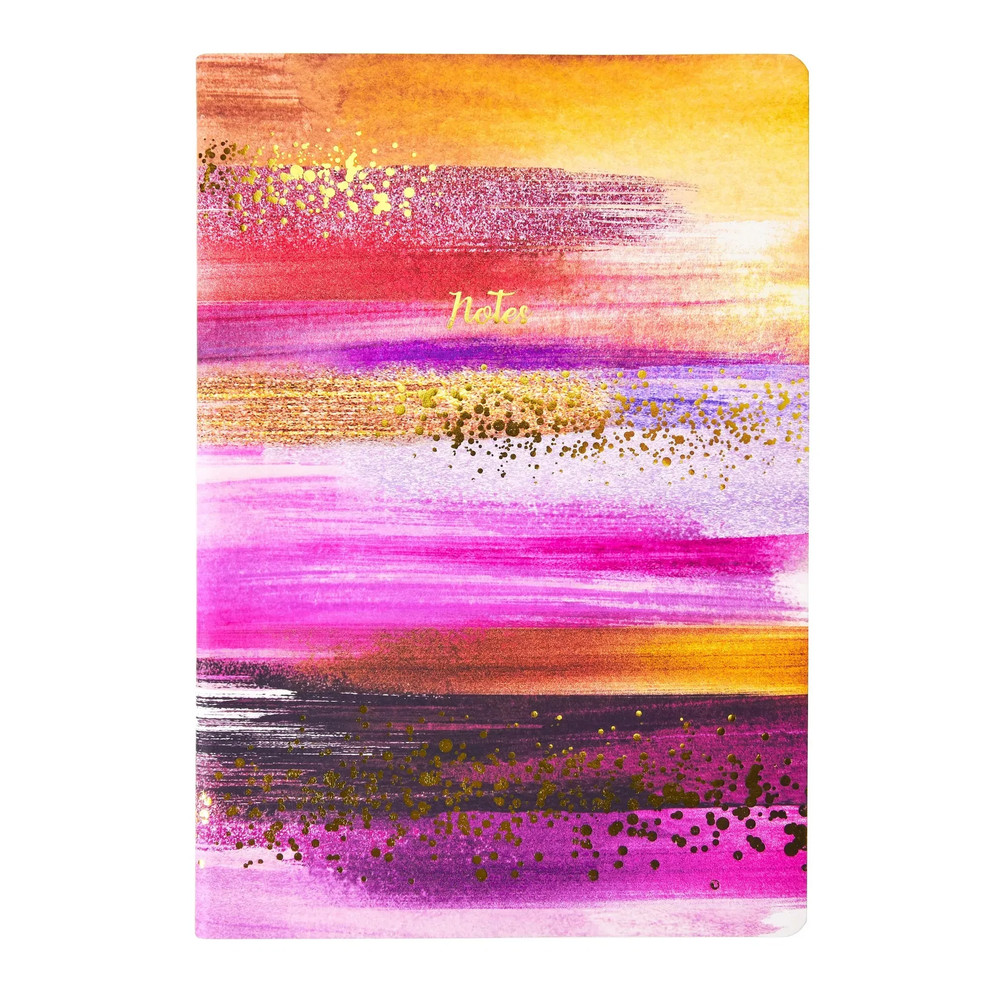 Painted Gold Foil Confetti Journal