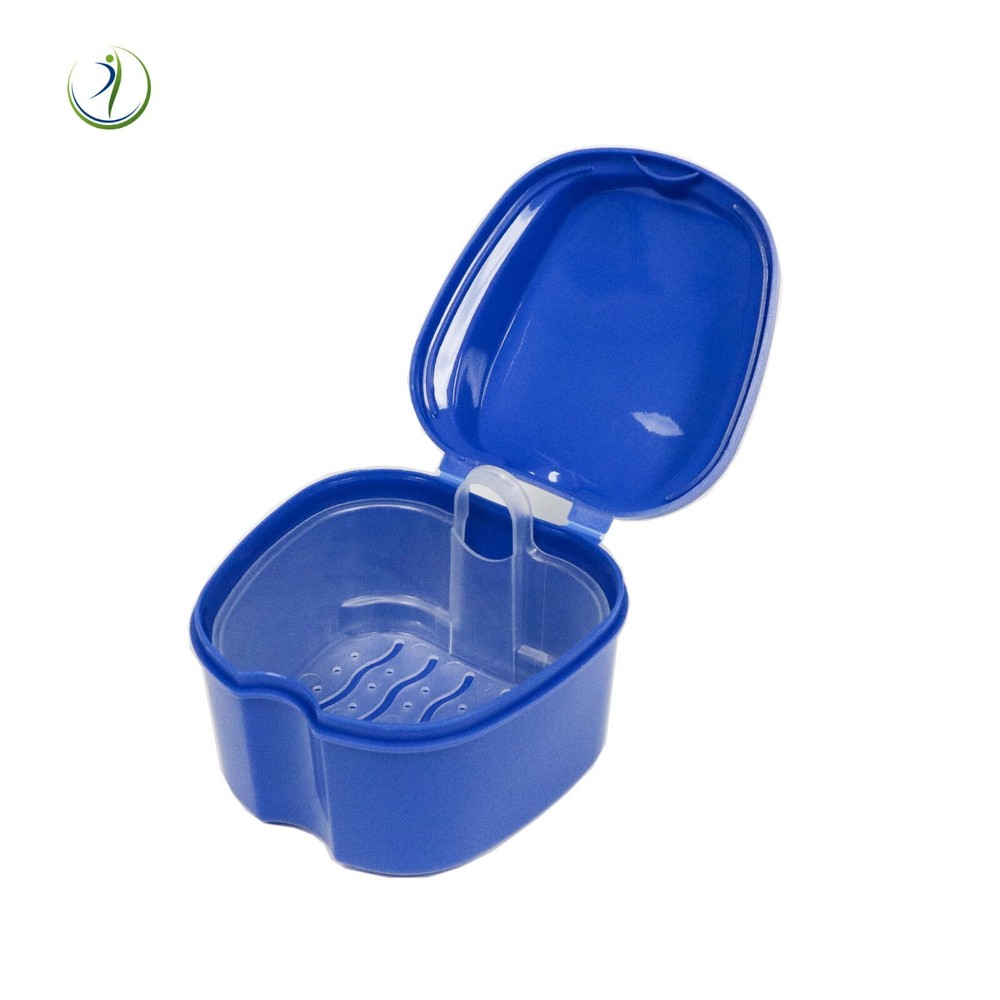 Denture Cleaning Kit Tablet Cleaner Tablets Bath Case Brush Adhesive Cream Scope