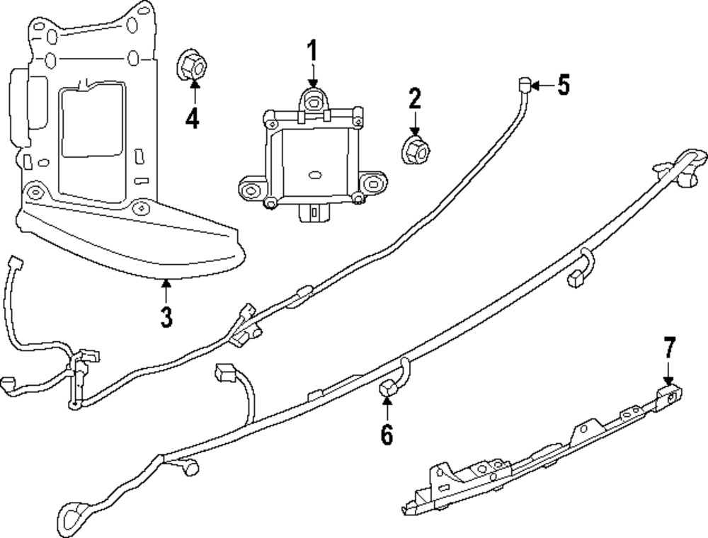 Genuine Mitsubishi Bracket 8639A388