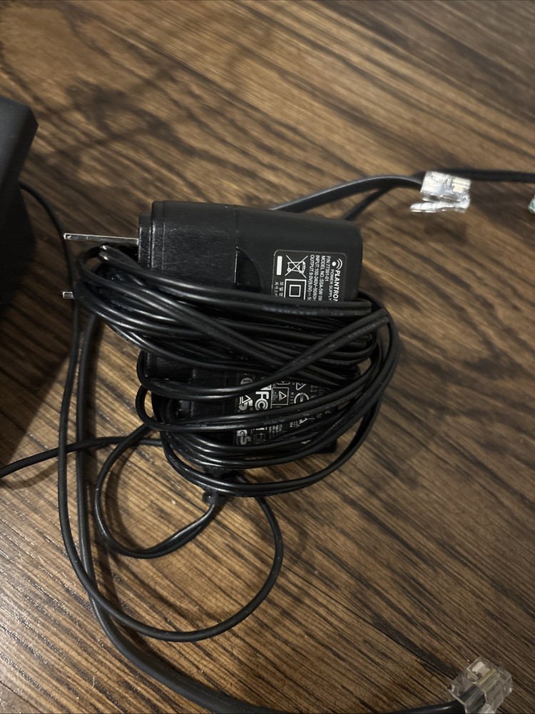 Plantronics S12 Corded Telephone Headset System ~ Complete Set