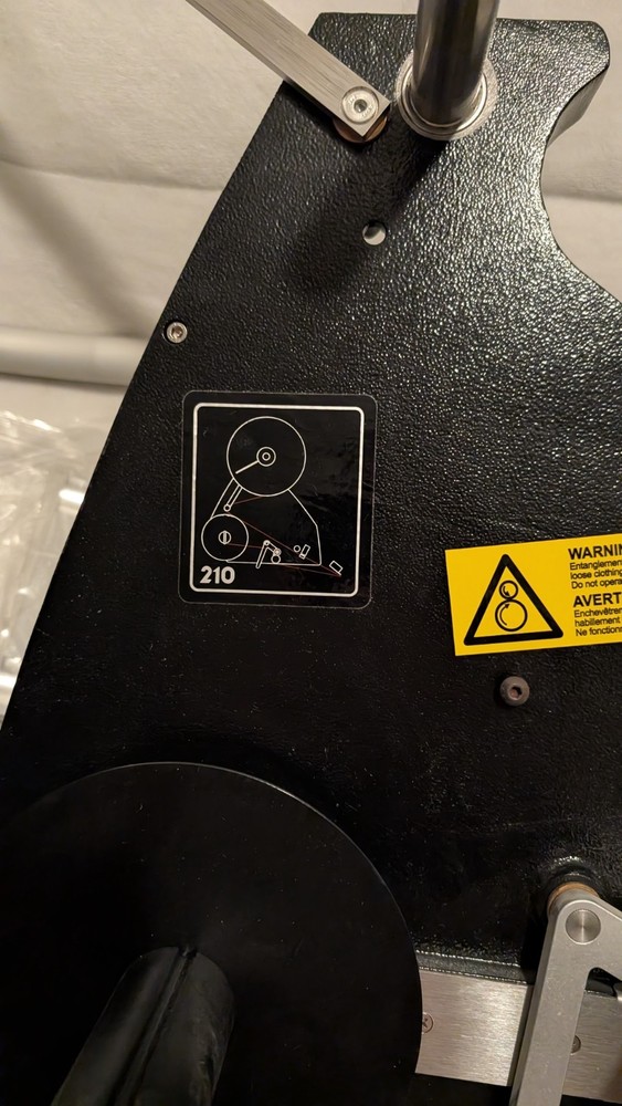 Videojet LabelJet Model 210 Applicator Model: LABEL APL, 210 RH