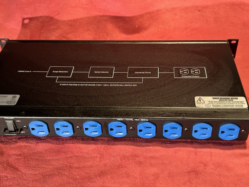 Middle Atlantic PD-915R Power Distribution Unit - Black