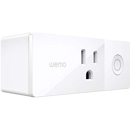 Wemo Mini Smart Plug WiFi Enabled, Works with Alexa & Google A...