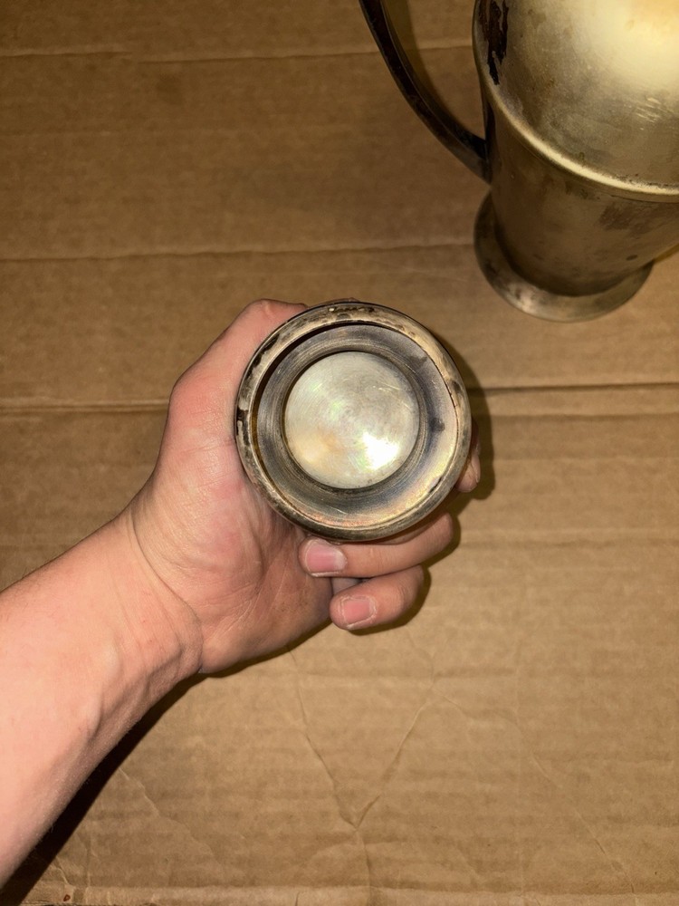 Vintage Bernard Rice’s Son Apollo EPNS 4348 Silver Plate Cocktail Shaker Pitcher