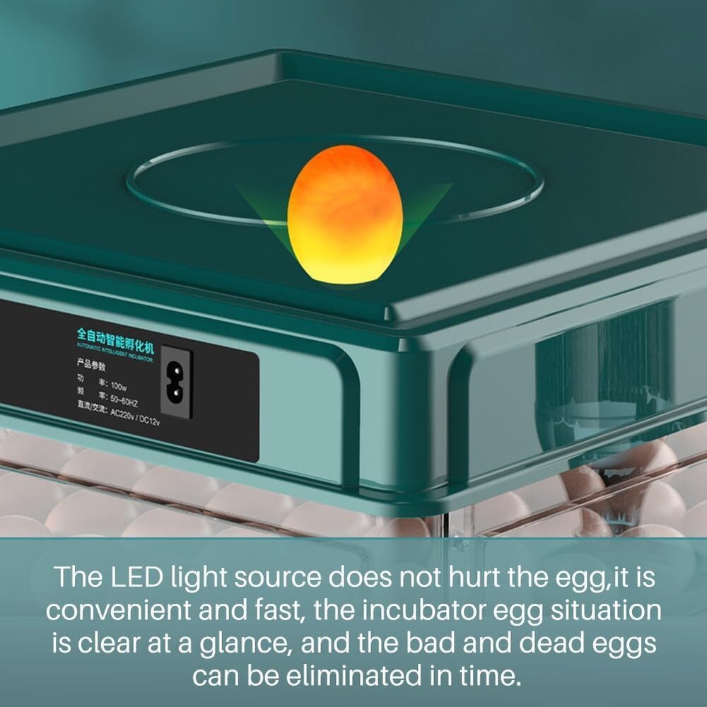 10-130 Egg Digital Poultry Hatcher Machine Automatic Egg Incubator