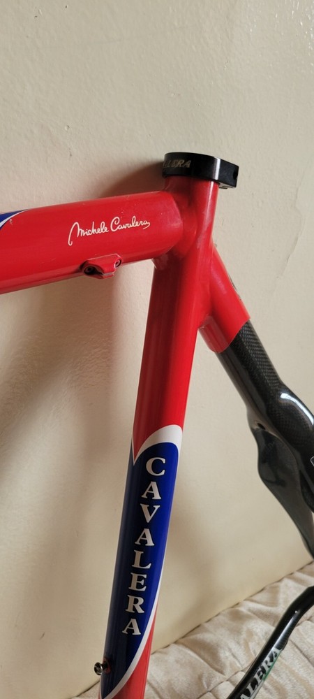 Rare Cavalera 62cm Frame – Carbon Rear & Fork – Campagnolo Record BB