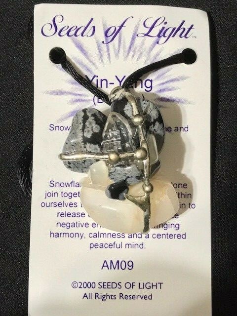 METAPHYSICAL and BEAUTIFUL " YIN YANG " PENDANT