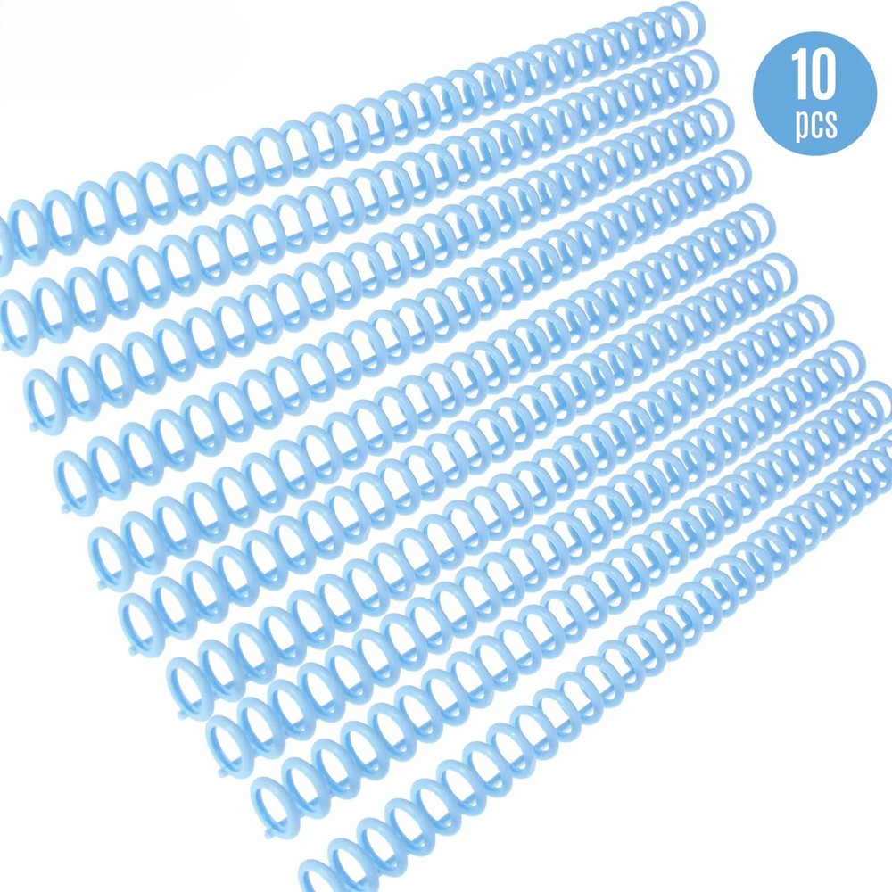 10pcs 30-Hole Loose Binders Ring Binding Spines Combs 85 Sheets Capacity