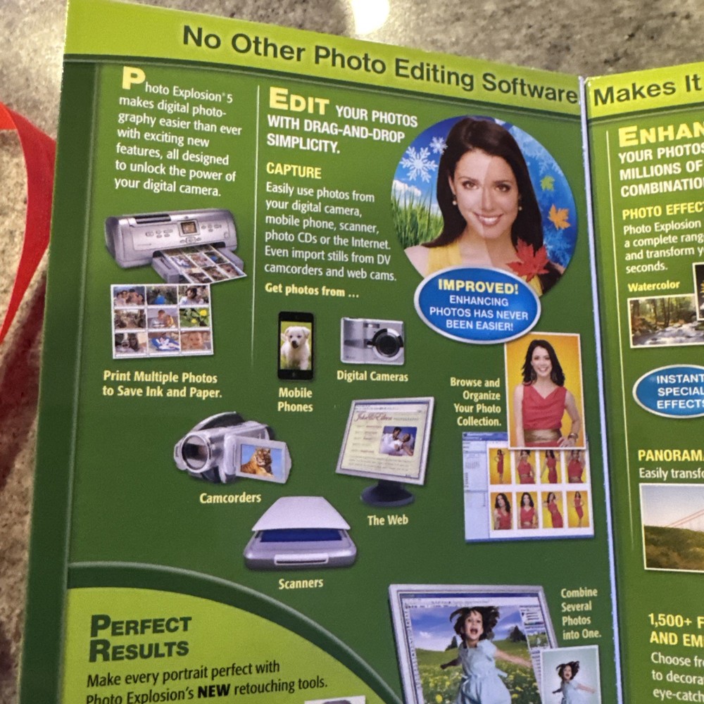 Photo Explosion PC Software Version 5 - Nova Development New w/ factory seal