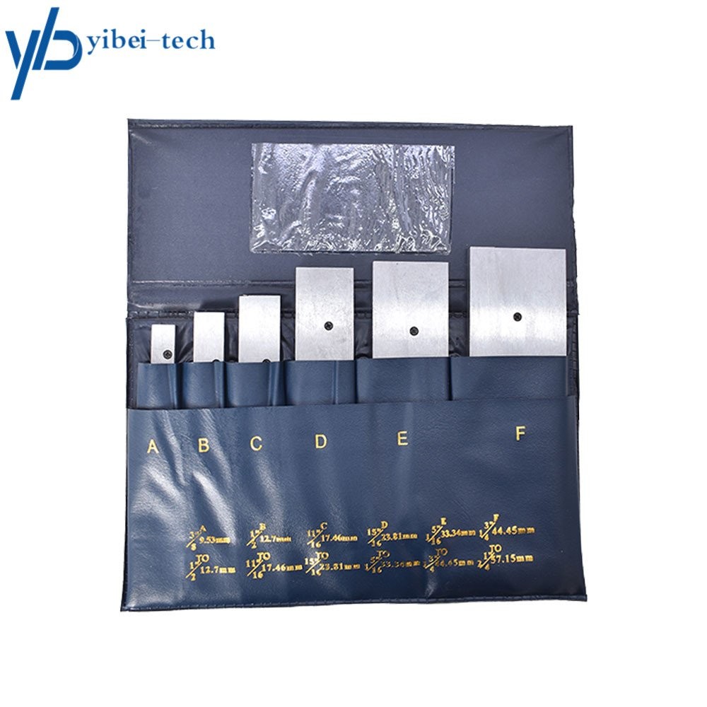 6Pcs High Precision Adjustable Parallel 3/8" - 2-1/4" Set For inspection etc