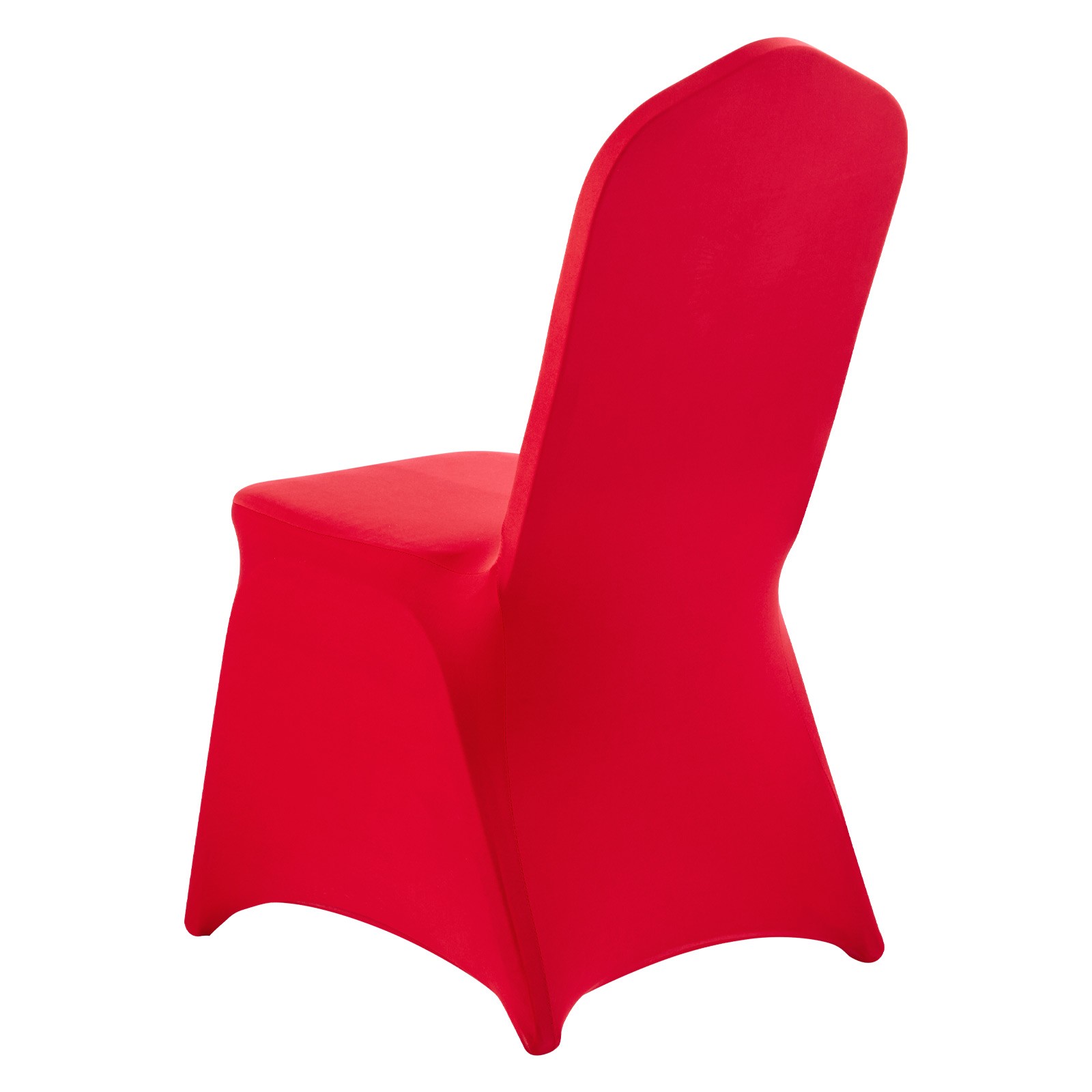 Uimoso 50PCS Red Spandex Chair Covers for Weddings, Parties, and Dining Events
