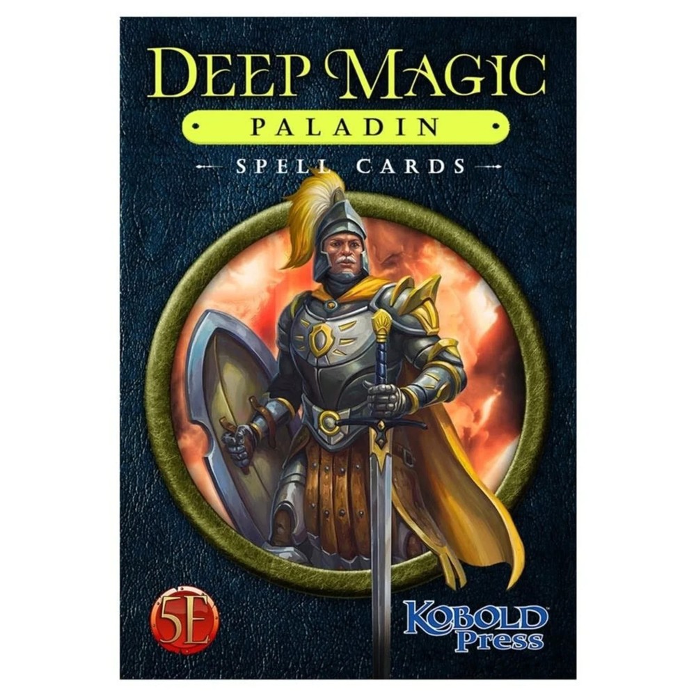 Deep Magic 5e Spell Cards: Paladin