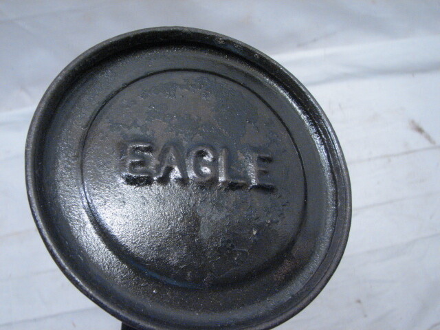 Antique Eagle Hand Held Mining Lamp Lantern Fluid Light RR Train Miners