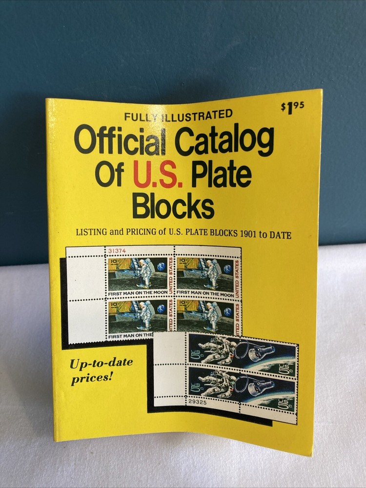 Vintage Official Catalog Of U. S. Plate Blocks By Demuth 1970