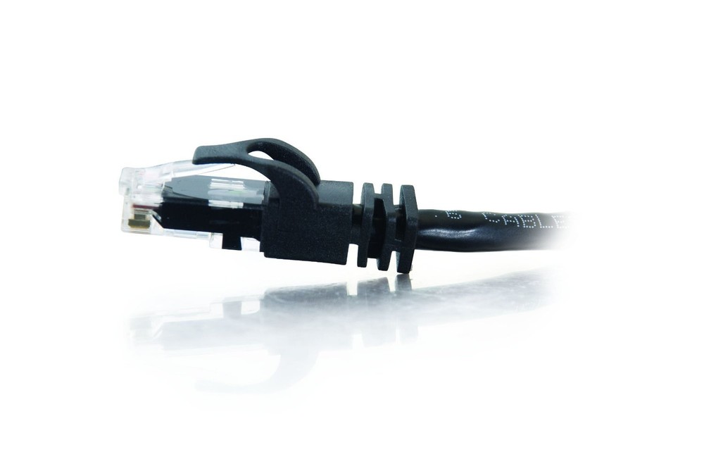 CAT6 Patch Cable BLACK Ethernet LAN Modem Wire 10ft 20ft 50ft 100ft 200ft lot