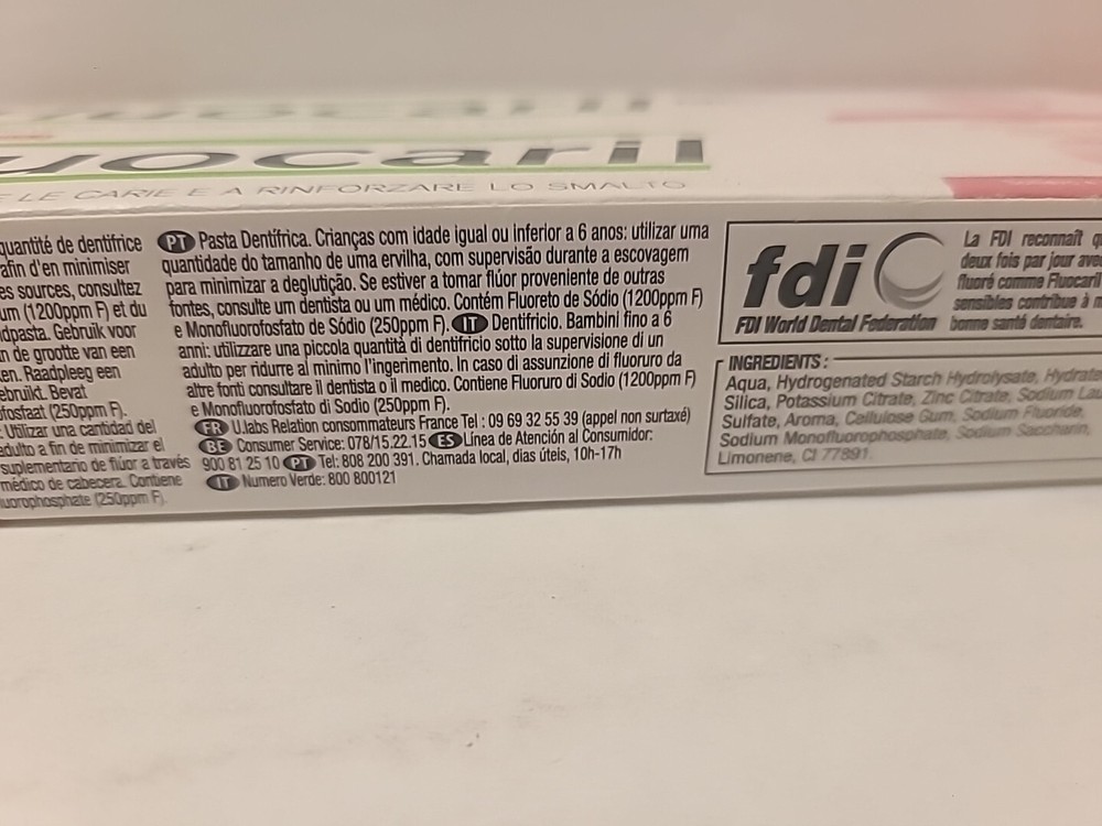 FLUOCARIL BI- FLUORE 75ml X 2 TOOTHPASTE Sensitive Teeth