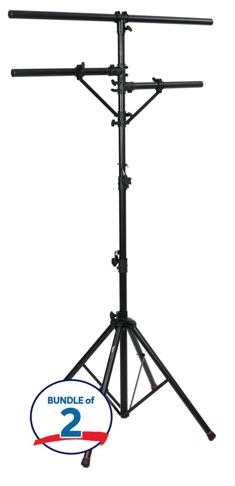 Gator Frameworks GFW-LIGHT-LS2000 Tree-style Lighting Stand with Quad Leg Base